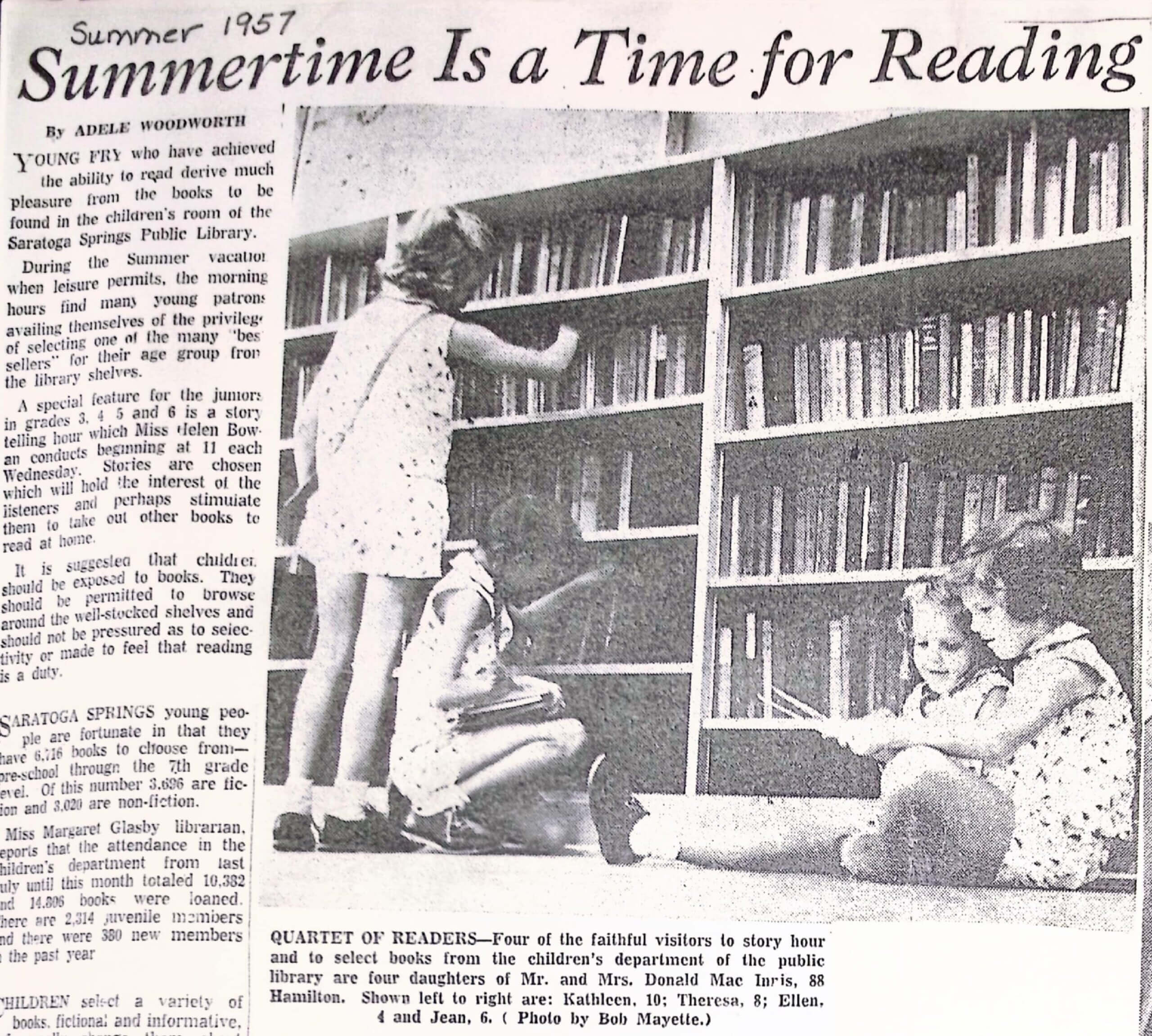 Saratoga Library Newspaper - Saratoga Library